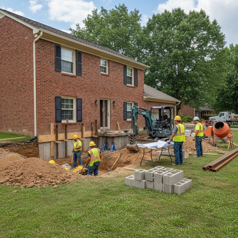 Home Foundation Installation
