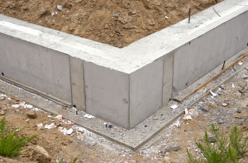 Cement Foundation Construction detail